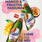 Bergenbier S.A. lansează Fresh 0.0 Mango și Fructul Pasiunii