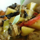 Tocanita de legume cu carne 