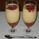 Rubarba cu crema custard