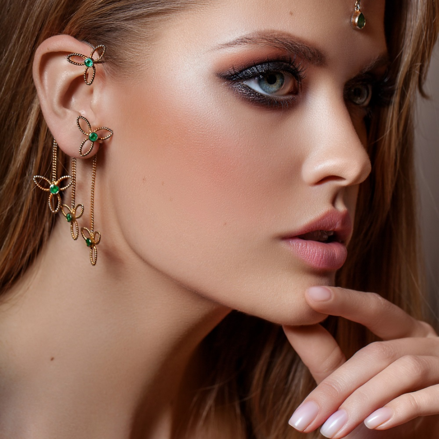 3 de 5 ori = un accesoriu superb pentru a-ți decora urechea 