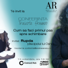 Andreea Raicu si Rupda, discipolul lui Osho, va invita la Conferinta Traieste frumos 