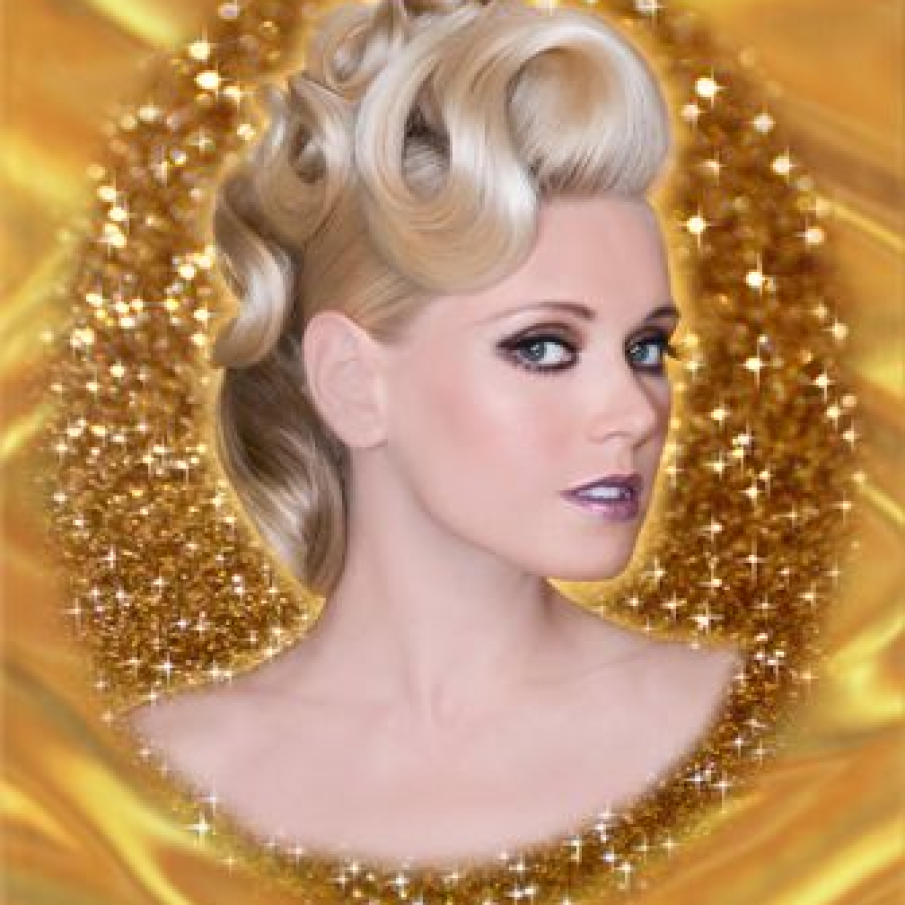 Coafura cu bucle, look pretios