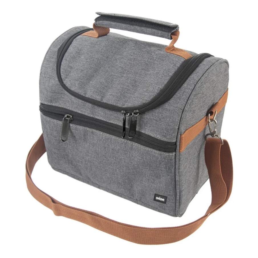 Geantă termoizolantă de la Orion cu o căptușeală termoizolantă cu folie de aluminiu pentru a prelungi prospețimea alimentelor depozitate