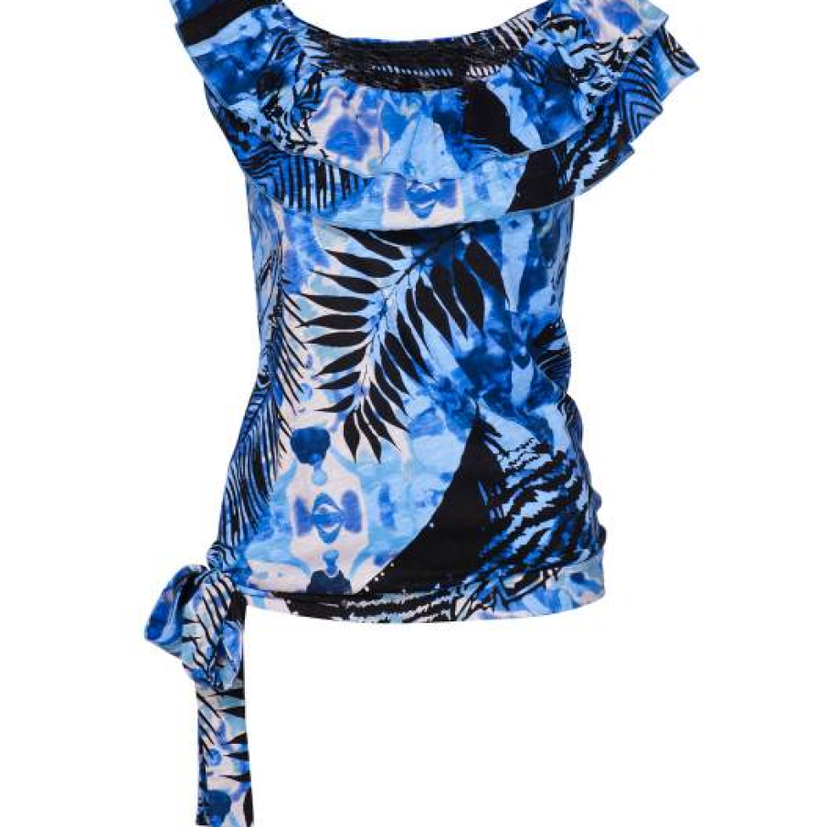 Bluza New yorker cu volane 