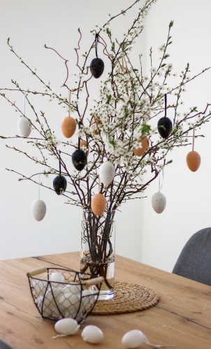 Pomul de Paște - o decorațiune contemporană simplă, dar spectaculoasă! 15 Copăcei de Paște pentru un decor impresionant în orice colț al casei tale 