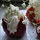 Desert de vara: Capsuni umplute cu mascarpone