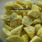 Reteta de post: Cartofi copti cu usturoi