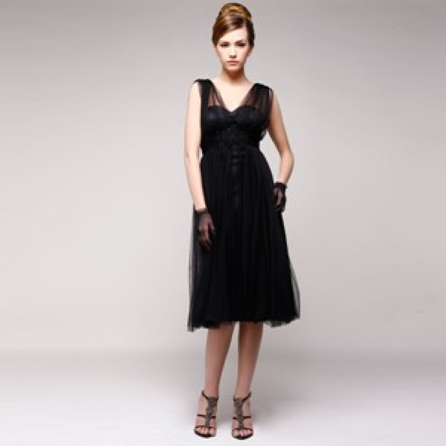 Rochie eleganta din tulle vaporos