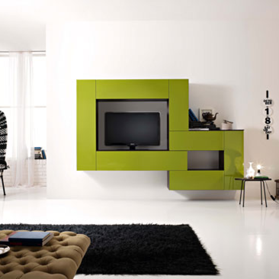 Mobilier living verde