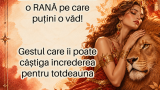 În spatele mândriei LEULUI se ascunde o RANĂ pe care puțini o văd! Gestul care îi poate câștiga încrederea pentru totdeauna