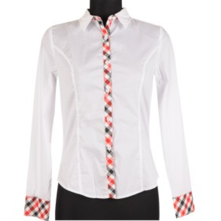 Camasa alba cu garnitura