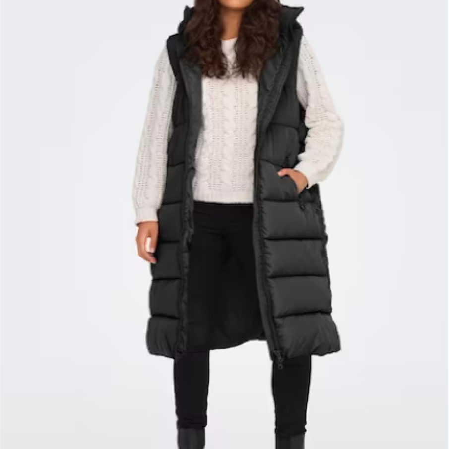 JdY Vestă lungă matlasată