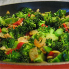 Broccoli pe insulite de cartofi