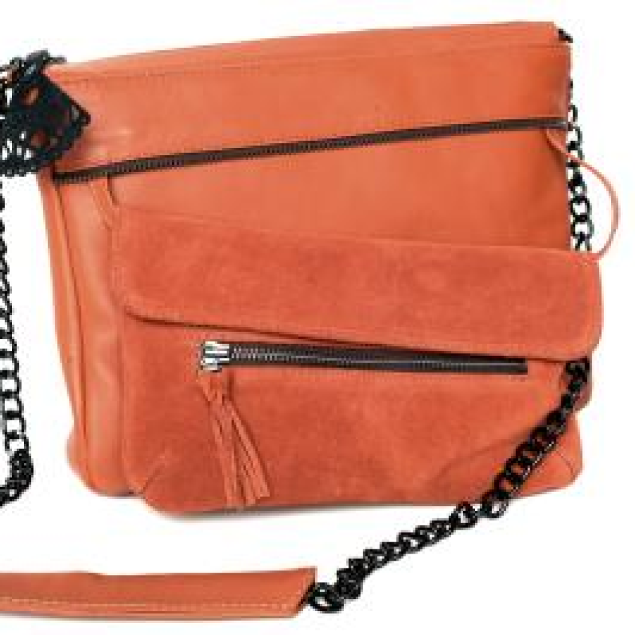 Geanta portocalie by Mihaela Glavan 