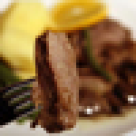 Cotlet de porc cu sos de portocale