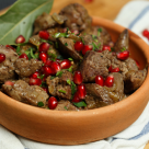 Pui cu sos de rodii si ardei