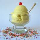 Inghetata de pepene galben