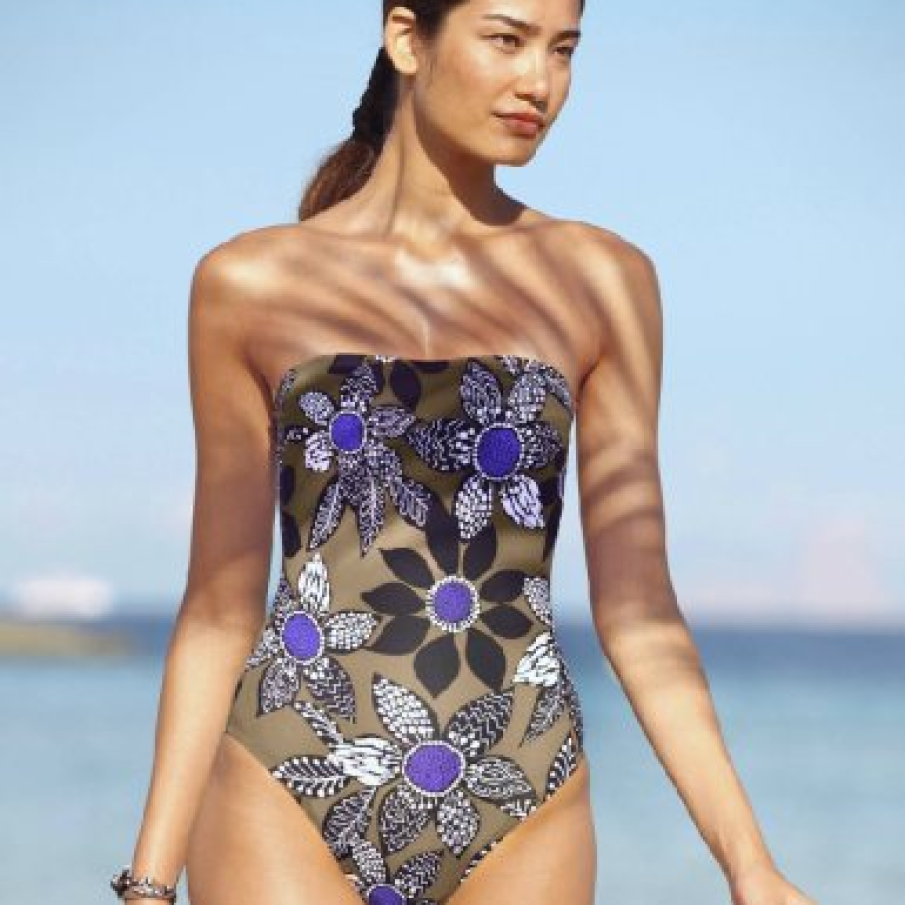 Costum de baie modelator - bustiera intreg