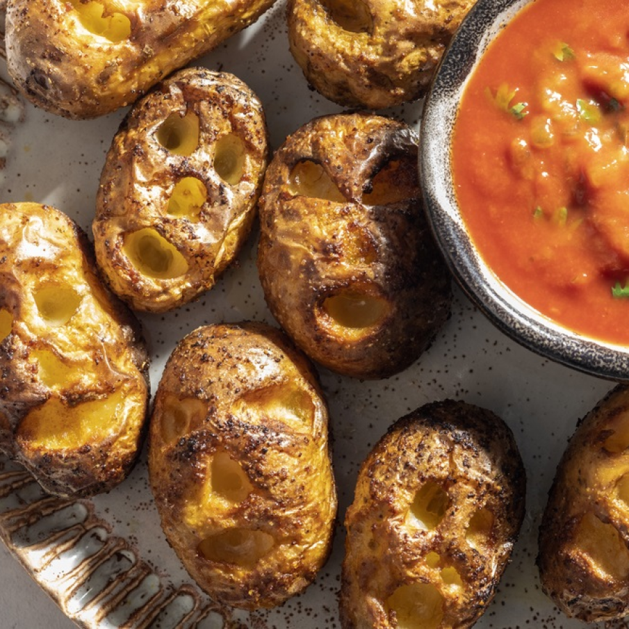 Craniile de zombie (din cartofi) 