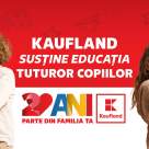 Kaufland susține educația tuturor copiilor și anunță oferte la gama de rechizite