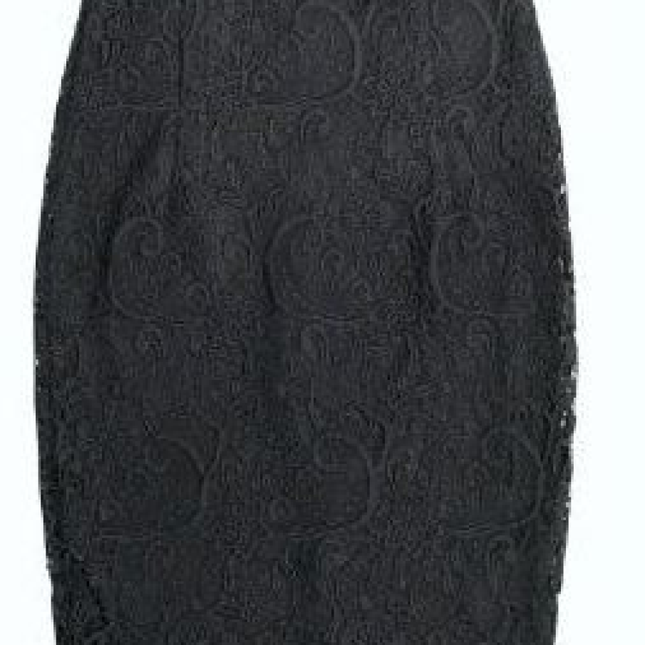 Fusta midi dantelata