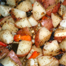 Gratin de rosii si cartofi