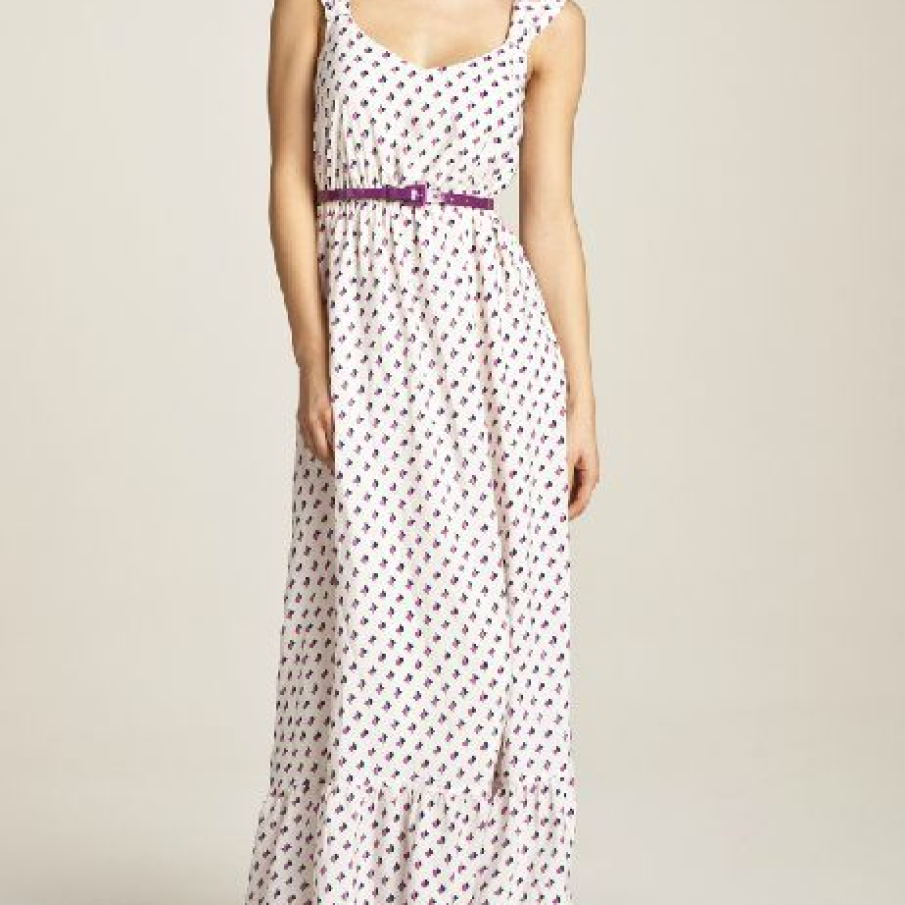 Rochie cu imprimeuri si bretele