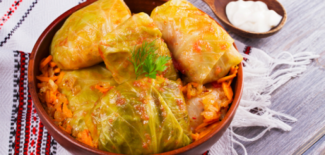 Sarmalele sunt originare din Turcia.