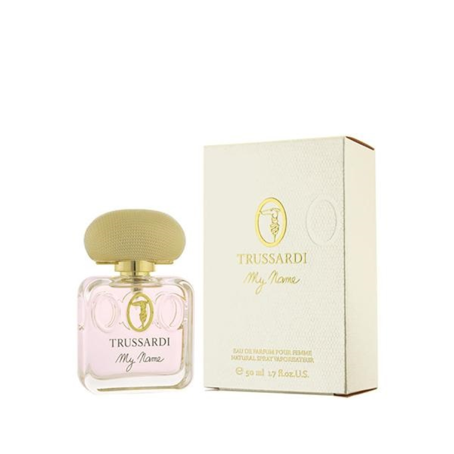 Apă de Parfum Trussardi My Name din ingrediente fine, nobile, ce creează o simfonie de arome delicate, florale și irezistibile 