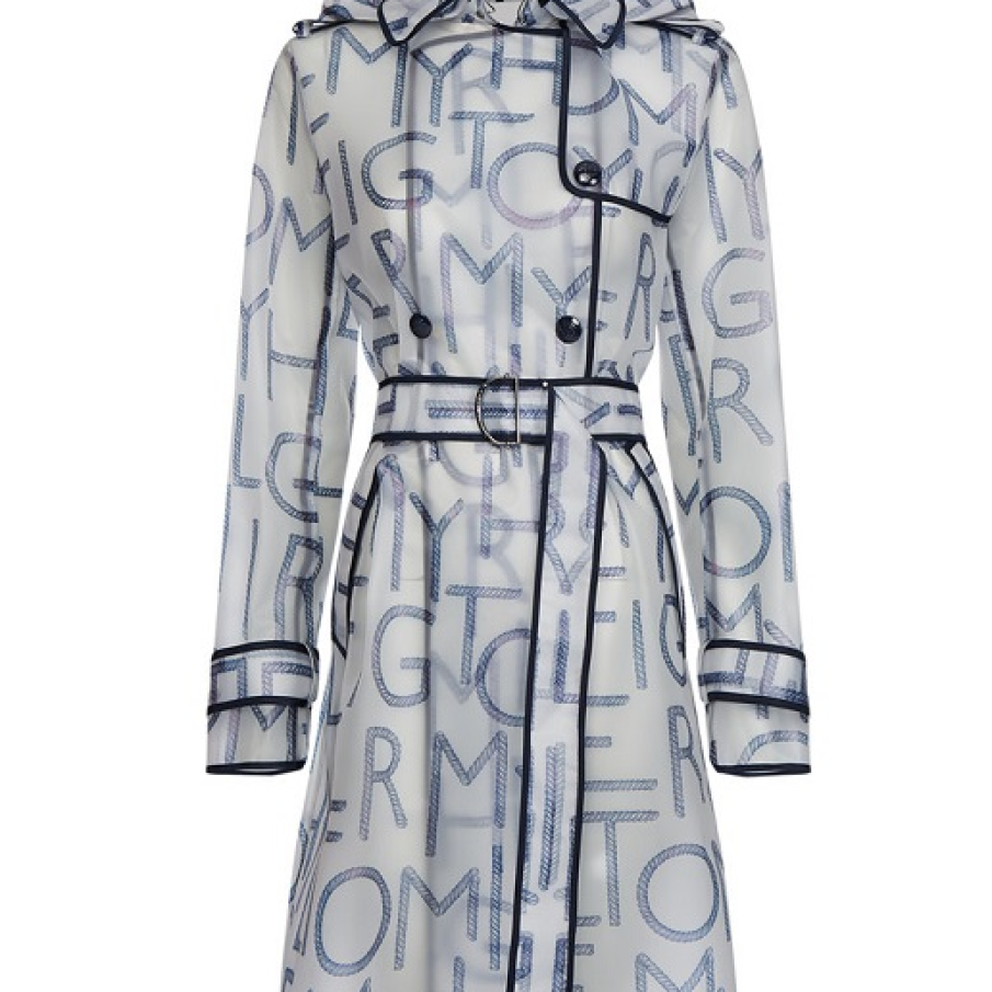 Trenci transparent, chic 