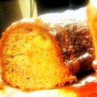 Chec glazurat cu nuci si mere