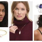 Perle mania continuă! Se poartă PERLELE în stil baroc și suprapuse cu pietre semiprețioase sau detalii metalice aurii 