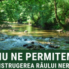 Peste 33.000 de cetateni nu vor microhidrocentrale pe Nera