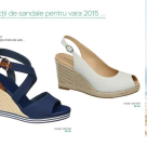 Noi selectii de sandale pentru vara 2015