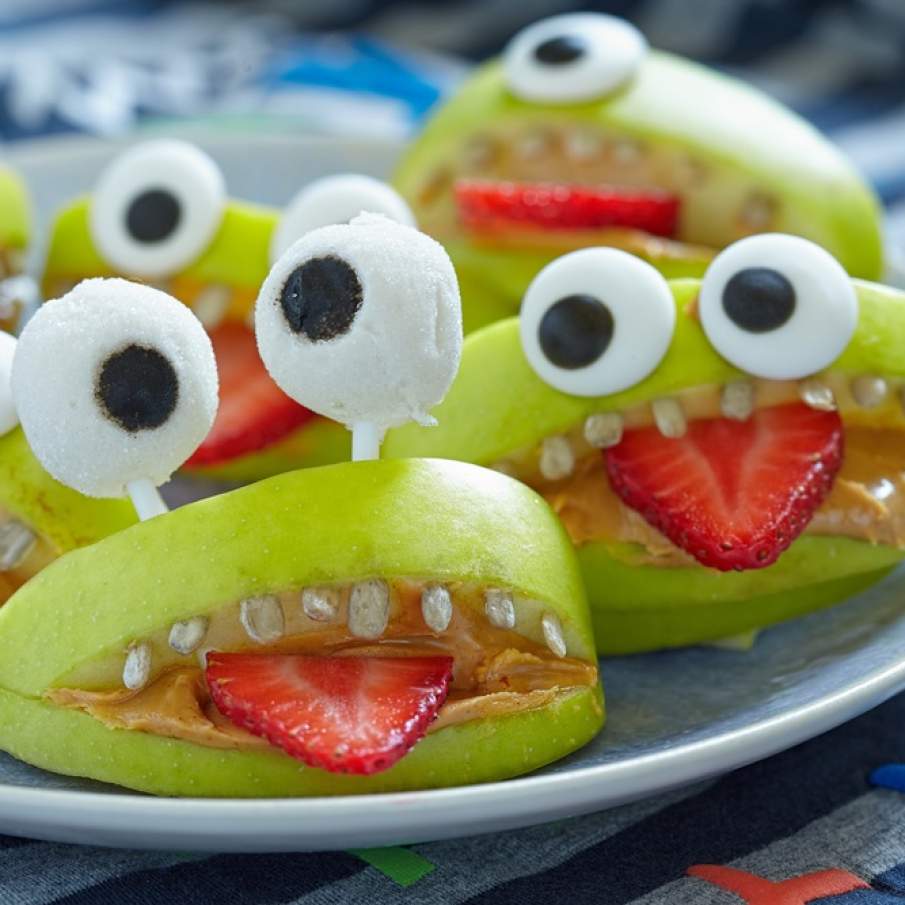 Monstrul verde, înfricoșător de gustos și... sănătos :). 