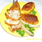 Pulpe de pui umplute cu ciuperci