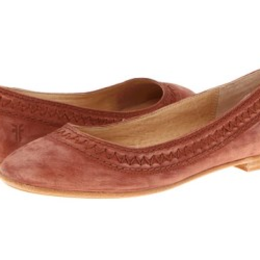 Balerini de culoare cognac