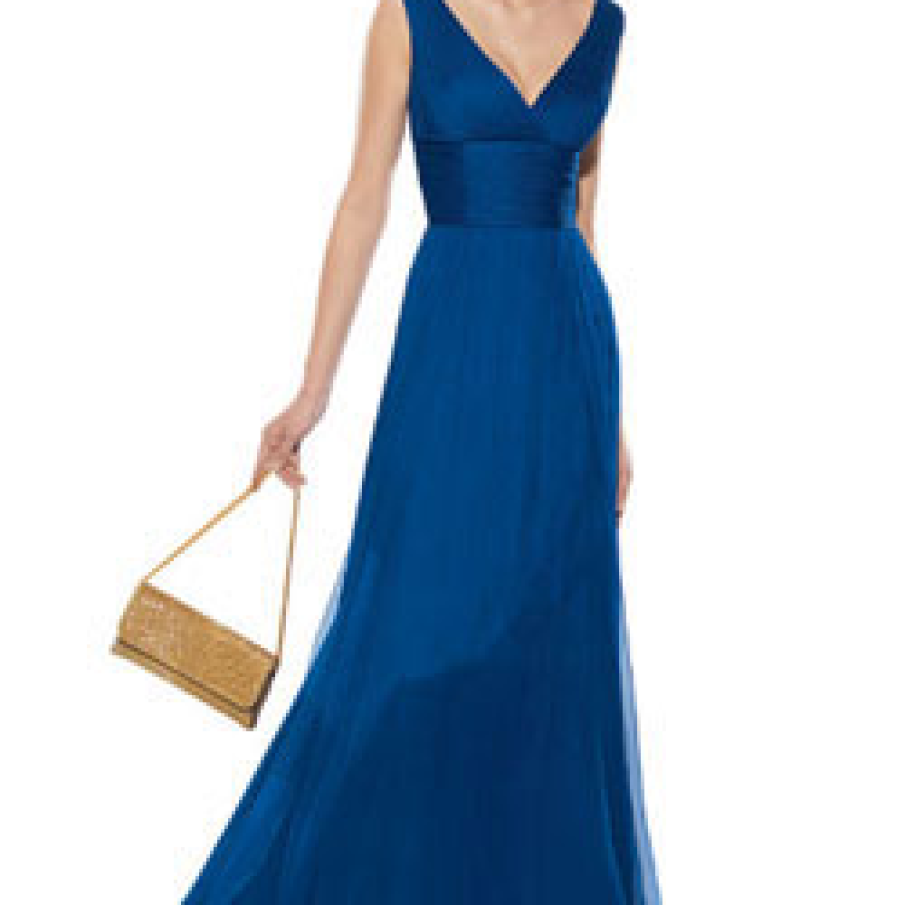 Rochie lunga, vaporoasa