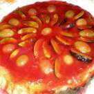 Tarta cu gem si fructe 
