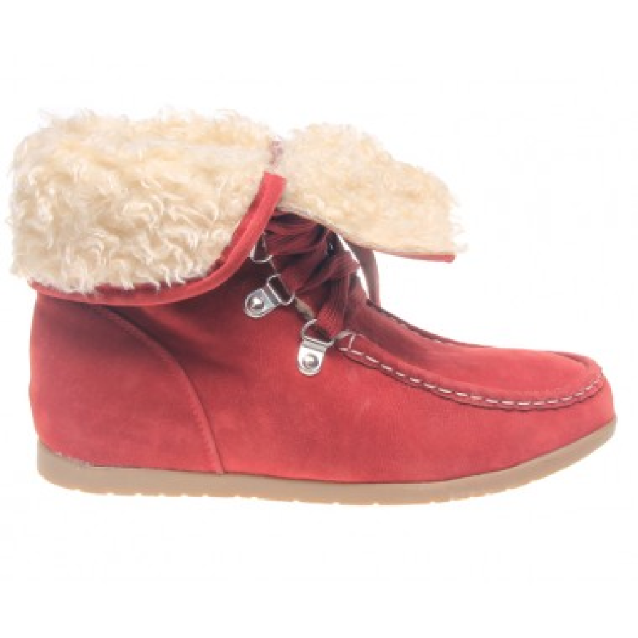 Ghete rosii cu blanita Patsy