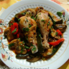 Ciocanele de pui cu zucchini si coriandru