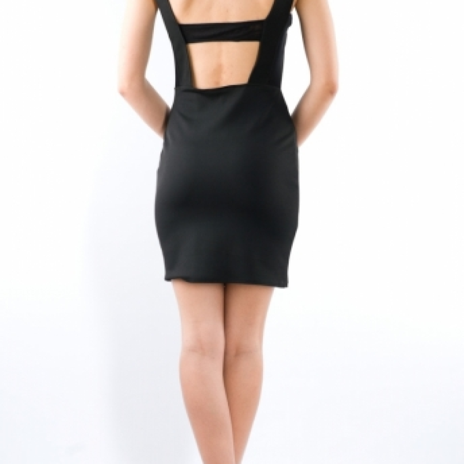 Sarafan in combinatie de tull Negru