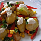 Salata de pui si legume