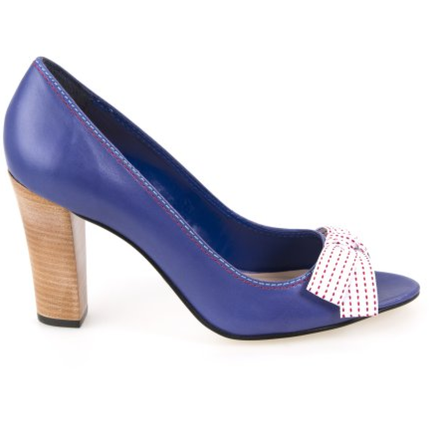 Pantofi eleganti, cu toc gros