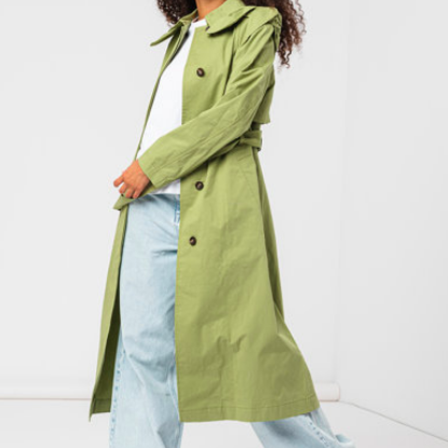 Ted Baker Trenci din amestec de lyocell cu detalii fundă Martna