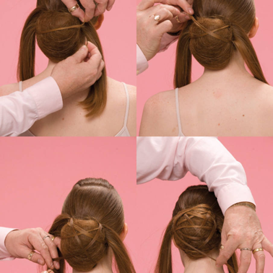 Coafura de ocazie -pasul 3