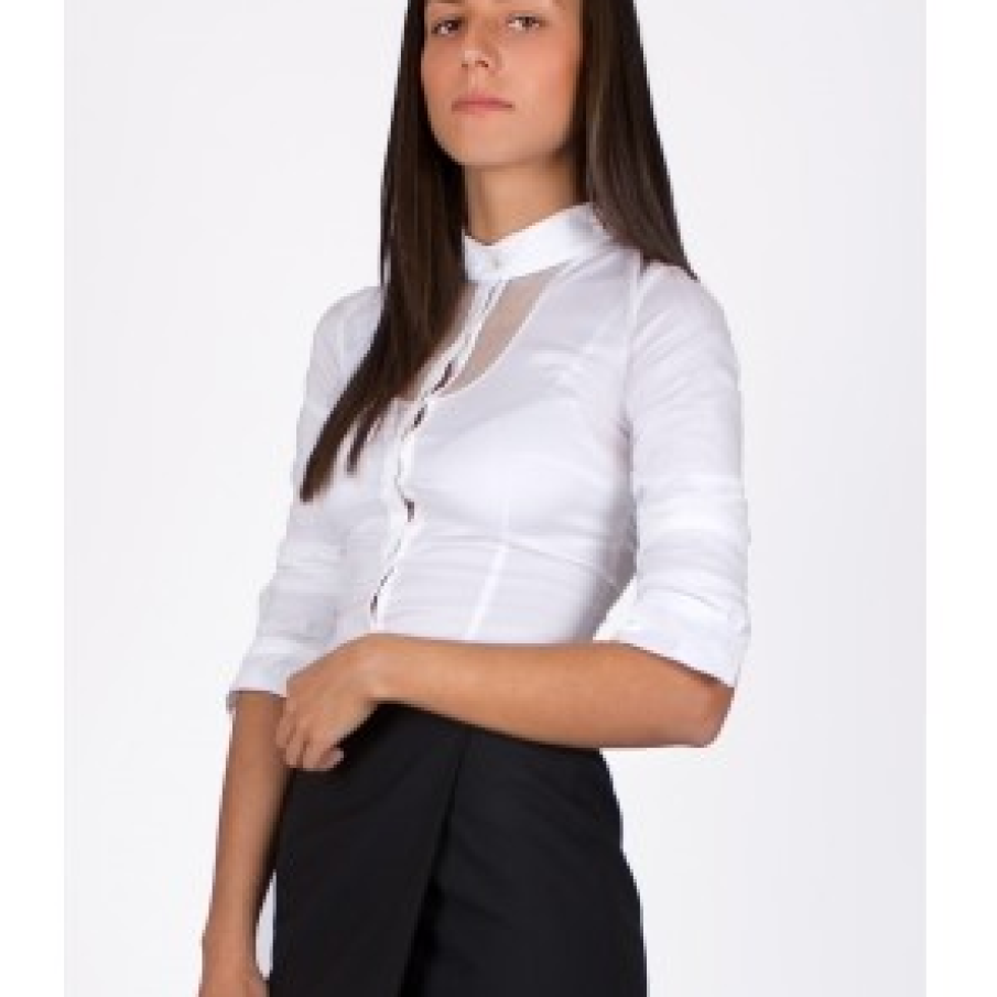 Camasa Depot 96, culoarea alba 