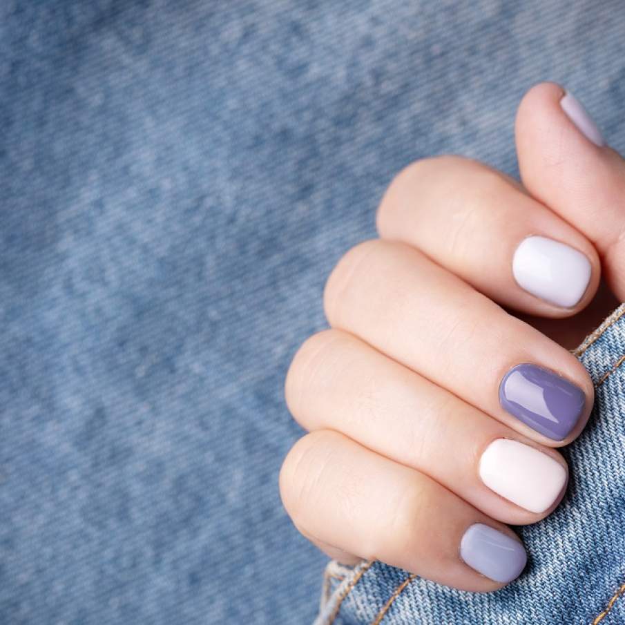 Alb mat combinat cu nuanțe diferite de very peri 