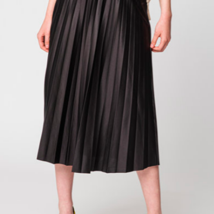 Vila Fustă midi cu pliuri Vinitban