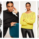 10 pulovere și cardigane interesante, cu aplicații decorative care le transformă într-o piesă vestimentară statement  